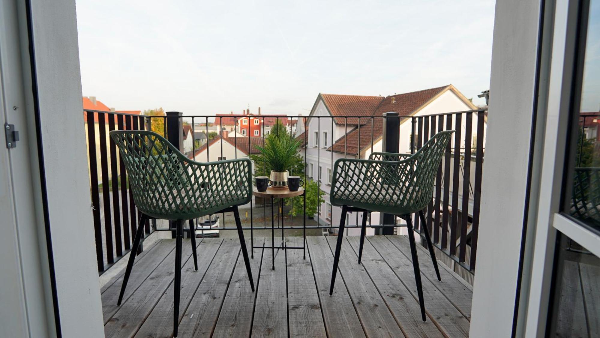 24-7 Living Room Passau - Cozy - Balcony - Kitchen Tiefenbach  Bagian luar foto